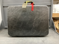 VINTAGE "CLASSIC" HARD SIDED SUITCASE - ON WHEELS