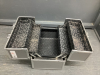 METAL ACCORDIAN JEWELRY/ MAKEUP CASE - 2