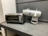 B&D UNDERCOUNTER MOUNT COFFEE MAKER & RIVAL TOASTER OVEN