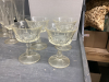 (2) BOXES GLASSWARE - CHAMPAGNE GLASSES, DESSERT BOWLS, BRANDY, WINE ETC - 4