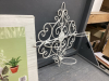 (2) NEW WALL MOUNTED PLANT POT HOLDERS - METAL - 3