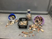 COLLECTION OF MOSTLY POLISHED STONES