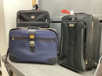 (3) WHEELED SUITCASES