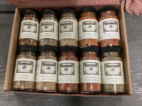 "THE SILK ROAD" SPICE MIXES AND RUBS - (10) BOTTLES
