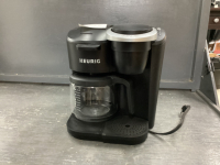 DUAL KEURIG COFFEE MAKER - SINGLE SERVE OR POT