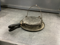 CAST STOVE TOP WAFFLE MAKER - TAYLOR FORBES, GUELPH CANADA