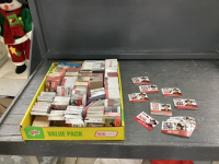 LARGE BOX OF CALGARY STAMPEDE RANGELAND DERBY COLLECTOR CARDS
