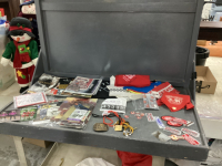COLLECTION OF CALGARY STAMPEDE MEMORABILIA IN TOTE