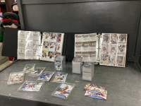 COLLECTION OF HOCKEY TRADING CARDS AND