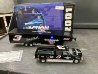 "ACTION" 2001 DALE EARNHARDT DIE CAST CREW CAB TRUCK AND PLASTIC SHOW TRAILER - MISSING THE STOCK CAR