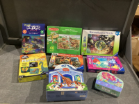BOX YOUTH PUZZLES, ASSORTED SIZES