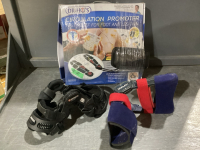 2 ITEMS - DR HO&rsquo;S CIRCULATION PROMOTER + 2 KNEE BRACES