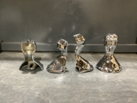 SET 4 CLAW BATHTUB LEGS W/HARDWARE