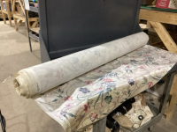 ROLL OF UPHOLSTRY FABRIC 5&rsquo; WIDE UNKOWN LENGTH