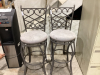 2 BAR HEIGHT STOOLS