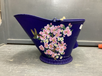 HAND PAINTED COAL BUCKET