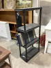 PLASTIC STORAGE SHELF UNIT