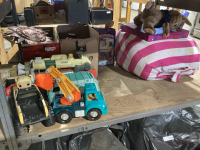 SHELF #17 - LOTS OF TOYS + STUFFIES