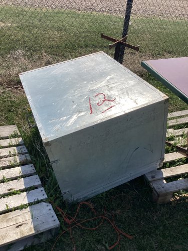 Aluminum storage box