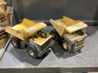 2 TONKA DUMP TRUCKS