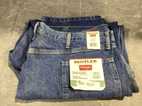 WRANGLER RUSTLER HEAVY WEIGHT DENIM