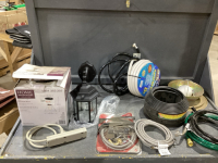 EXTERIOR LIGHT, EDGING, FLEX HOSE, GARDEN HOSE + MISC