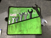 GRIP 7PC SUPER THIN WRENCH SET - SAE