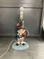 "SCOTTISH PIPER" CERAMIC LAMP - NO SHADE