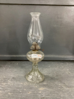 KEROSENE LAMP W/ CLEAR BASE