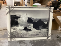 OCEAN SCENE PICTURE ON LIGHTWEIGHT BOARD