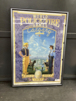 WORLD POLICE/FIRE GAMES - CALGARY, AB POSTER IN FRAME