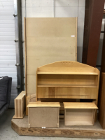 SINGLE CAPTAINS BED W/ (3) DRAWERS ON ONE SIDE