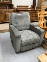 GREY SWIVEL/ROCKER/RECLINER