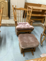 GLIDER ROCKER W/OTTOMAN