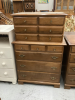 7-DRAWER TALL DRESSER BY IMPERIAL CABINET CO.