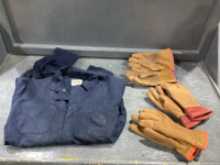 WORK GLOVES + COVERALLS 44R SUMMER