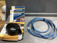 BOX OF 3 CORD COVERS, SWAGELOK 3/8 HOSE