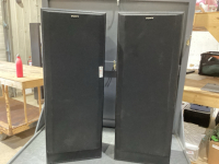 2 SONY FLOOR SPEAKERS