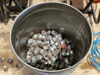 PAIL OF PLUGS