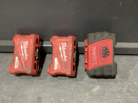 BOX W/2 MILWAUKEE DRILL BIT SETS + MAC DRILL BIT SET