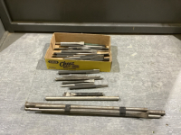 FLAT W/ PUNCHES, CHISELS, PRY BAR