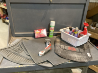 VEHICLE FLOOR MATS, AND CLEANERS,TREATMENTS