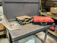 3 ORGANIZER BOXES + 1 MILWAUKEE CASE