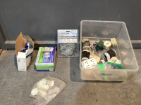 ELECTRICAL RECEPTICLES,SWITCHES, SAFETY PLUGS, CHAIN