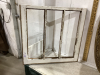 OVAL MIRRORS,OLD WINDOW FRAME-WOOD - 3