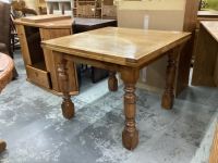 ANTIQUE TABLE W/ PULL OUT LEAVES ON THE ENDS