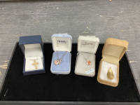 (3) NECKLACES & A PENDANT PIECES