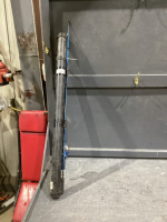 FISHING ROD + ROD HOLDER
