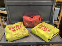 (2) SPILL KITS + (1) FIRE BLANKET