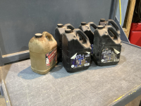 ASSORTED FLUIDS - BRAKE CLEAN, MOTOR OIL